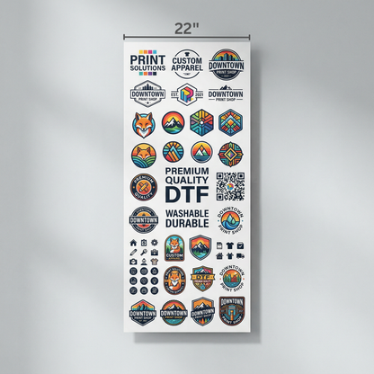 22"  DTF Gang Sheet Builder