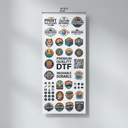 22"  DTF Gang Sheet Builder
